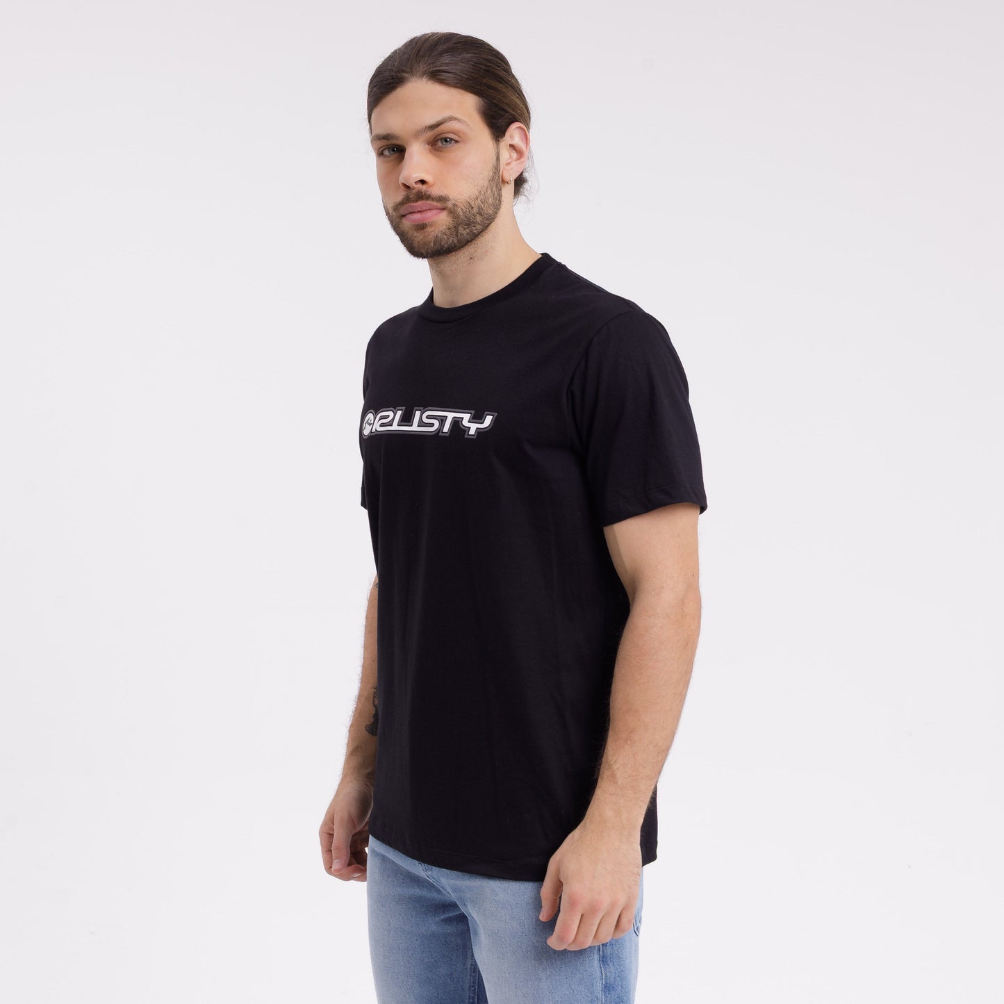 Remera Mc Rusty Flip Daddy 2.0 Tee Black
