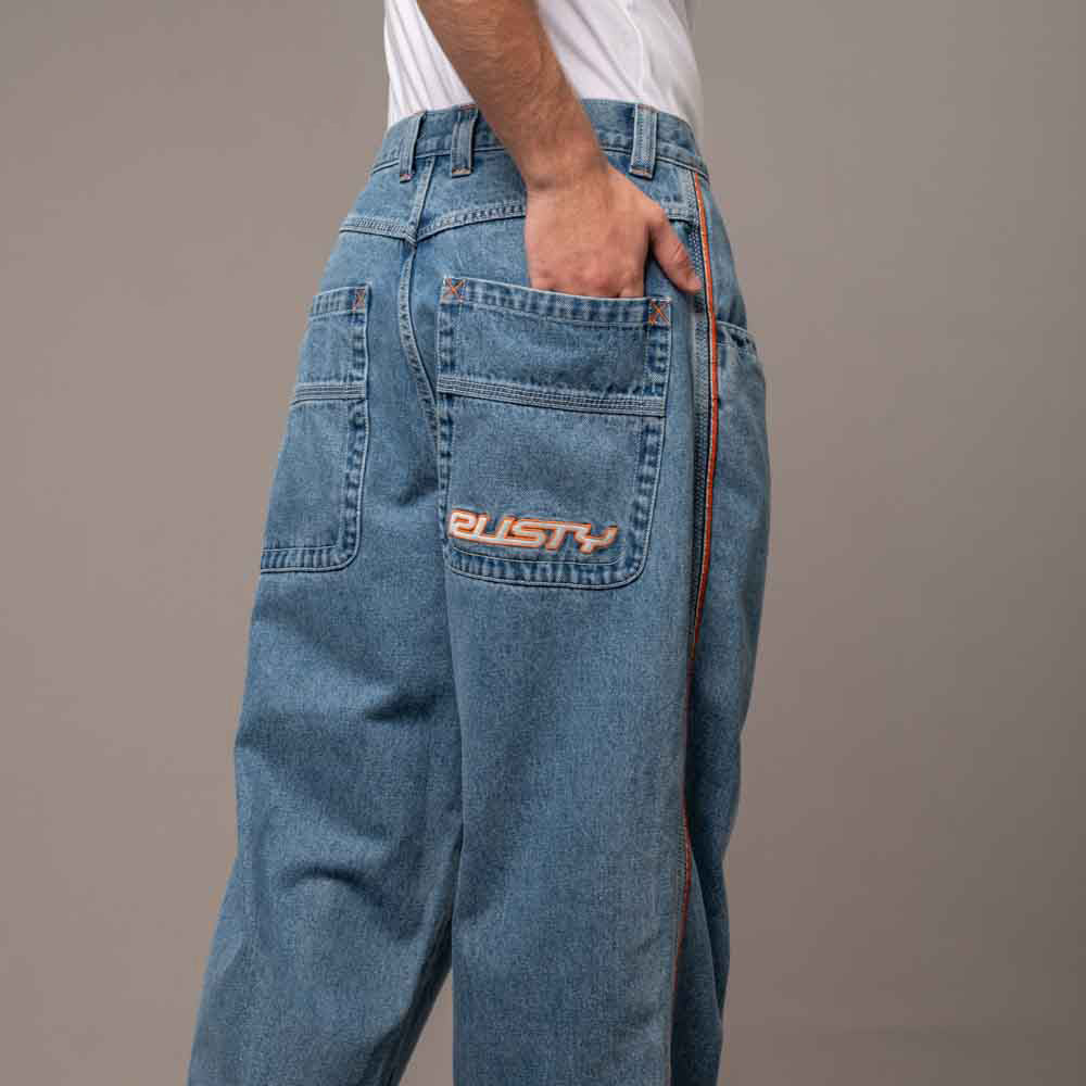 Jean Rusty Flip Daddy 2.0 Mid Blue