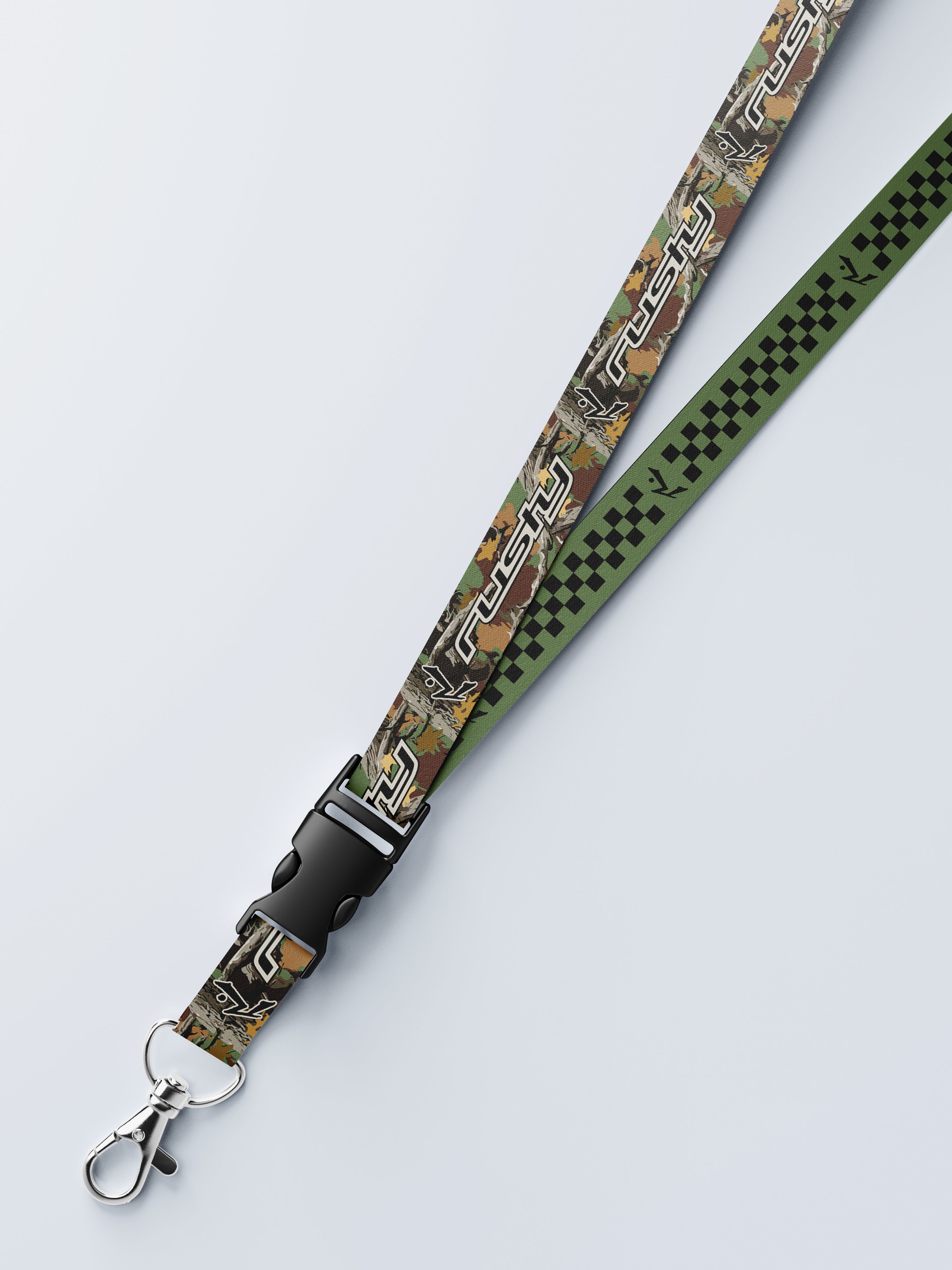 Llavero Rusty Flip Rambo Llavero De Tira Camo