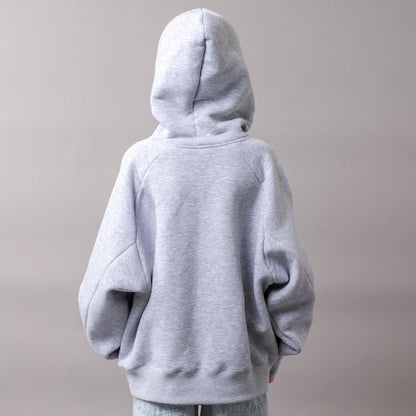 Canguro Rusty Flip Hood Girls Grey Marle