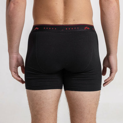 Boxer Rusty Franks Packx3 Boxer* Black