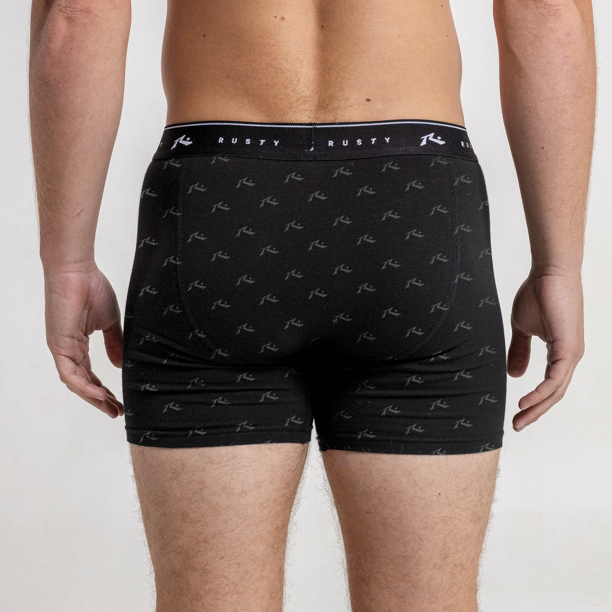 Boxer Rusty Franks Packx3 Boxer* Black