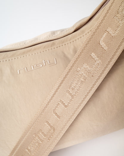Cartera Rusty Free Fall Nylon Sling Bag Oatmeal