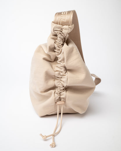 Cartera Rusty Free Fall Nylon Sling Bag Oatmeal
