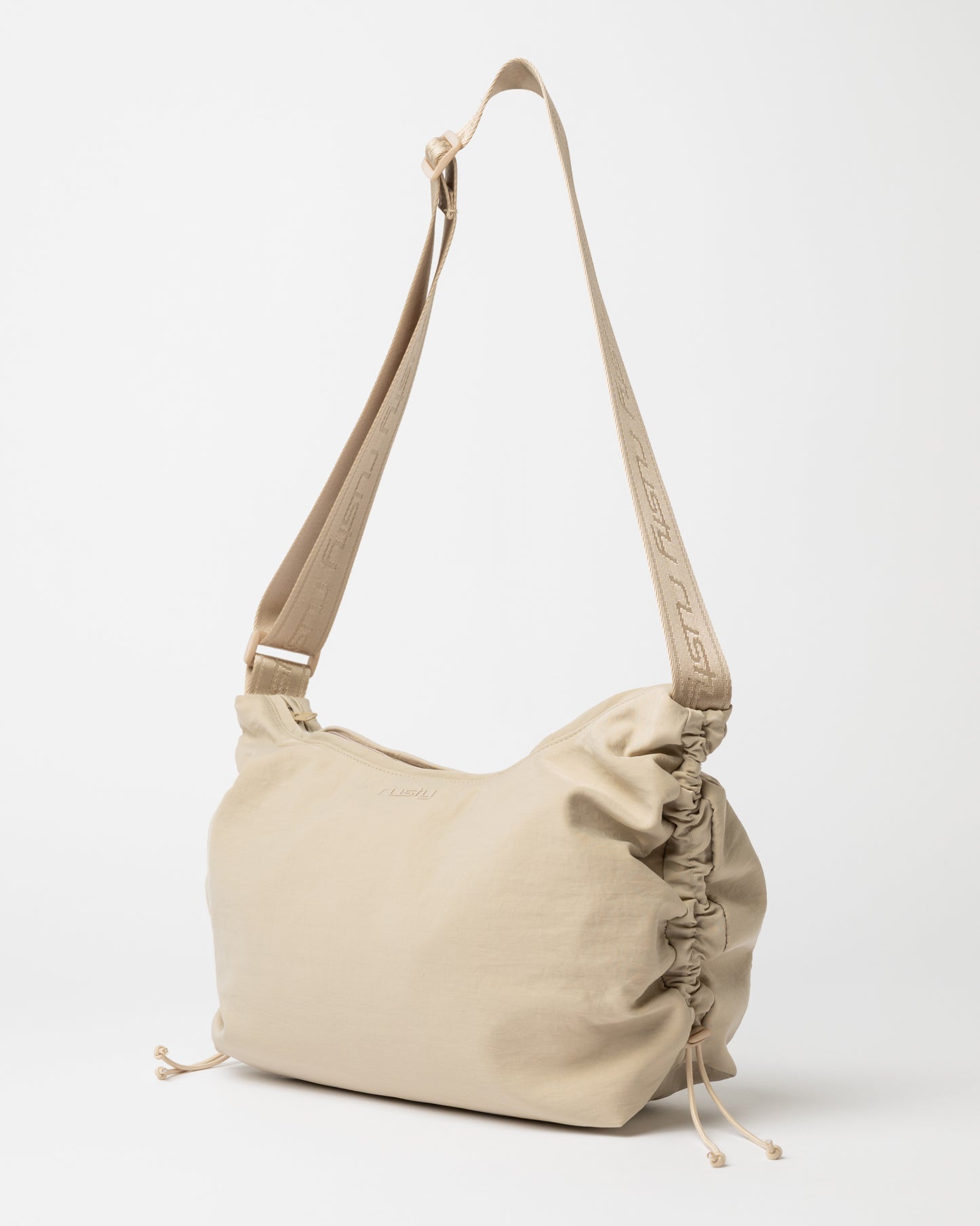 Cartera Rusty Free Fall Nylon Sling Bag Oatmeal