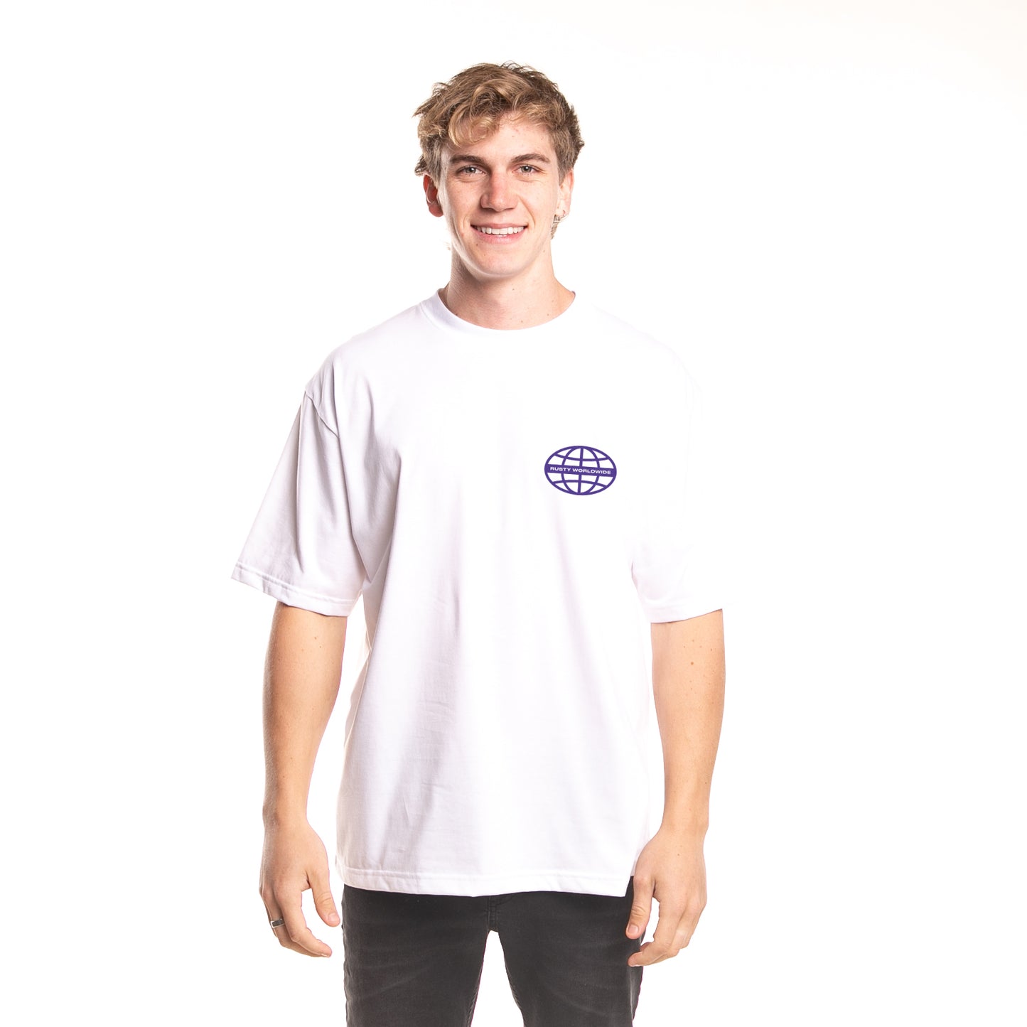 Remera Mc Rusty Global Invasion Tee Superbig White
