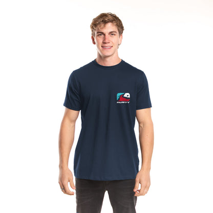 Remera Rusty Phenom Navy