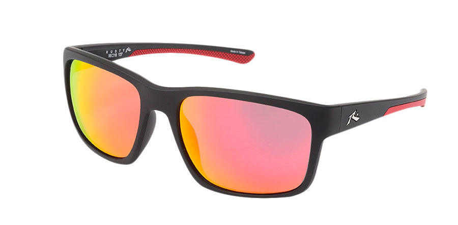 Lentes Rusty Ant Fumzer Mblk-Red/Revo Red