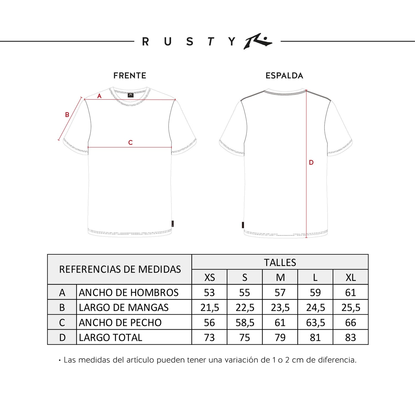 Remera Rusty Flaguin Pinecone