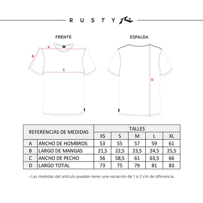 Remera Rusty Flaguin Pinecone