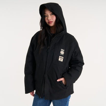 Campera Abrigo Vulk Garage Jacket Black