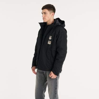 Campera Abrigo Vulk Garage Jacket Black