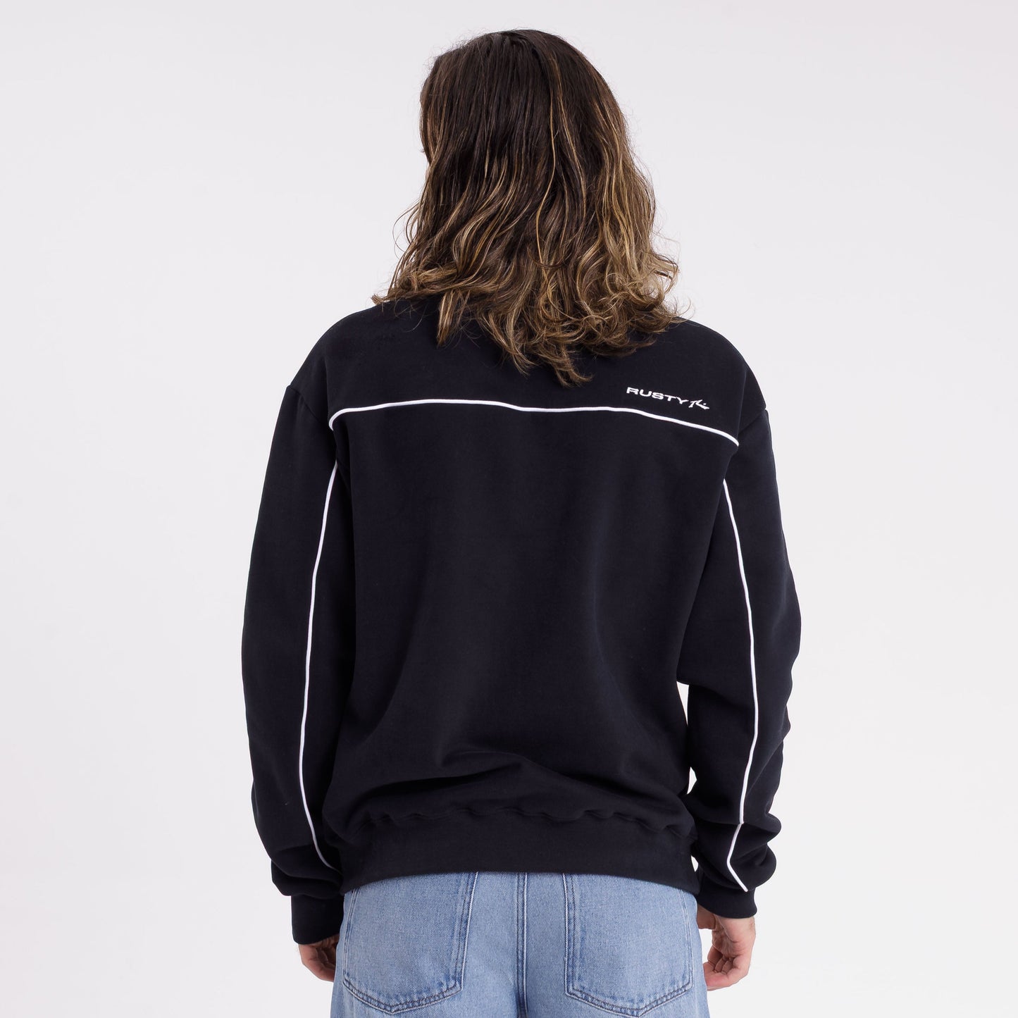 Buzo Rusty Gattors Crew Black