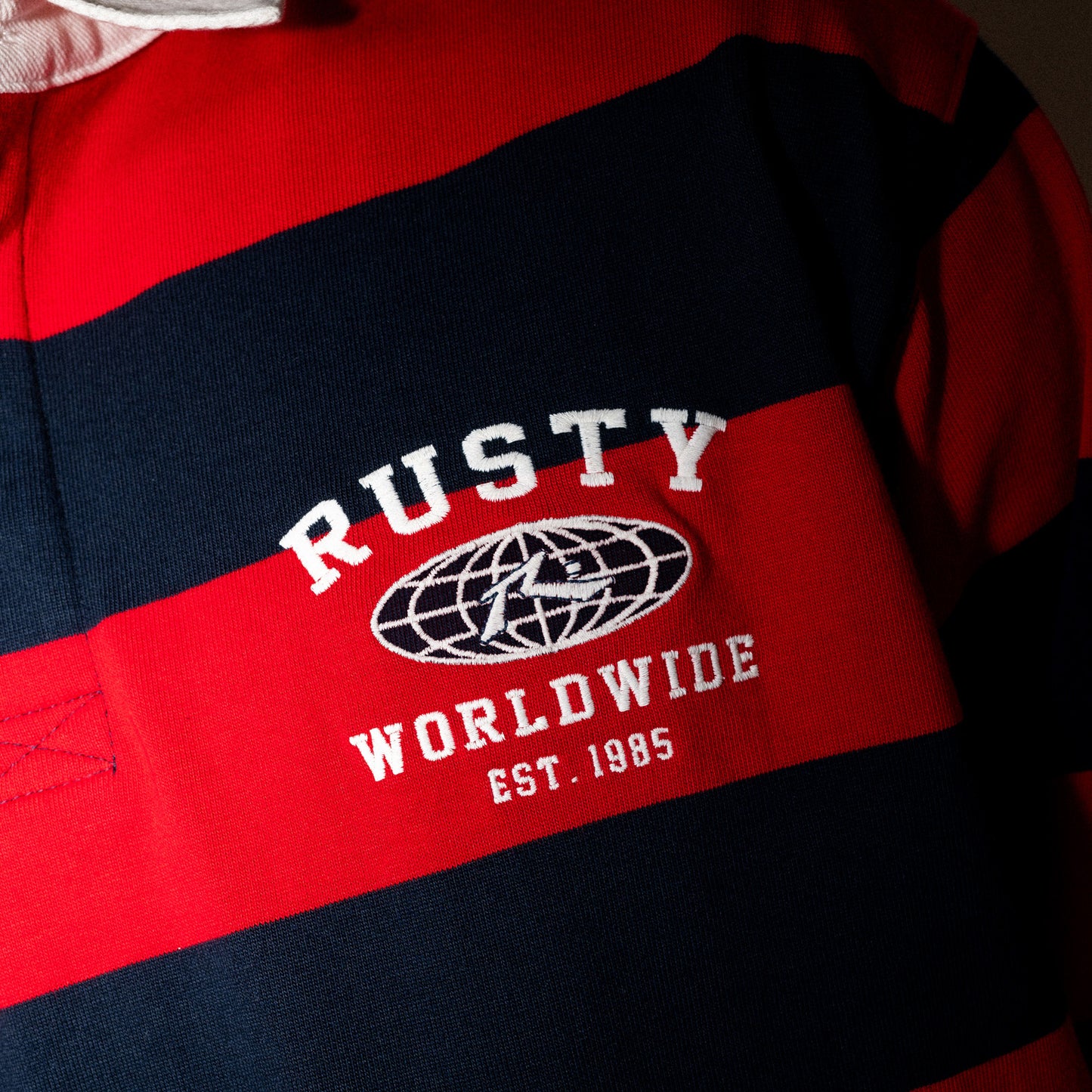 Chomba Ml Rusty Gnasher Rugby Top Deep Red