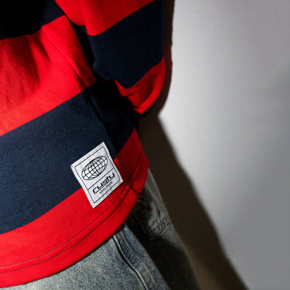 Chomba Ml Rusty Gnasher Rugby Top Deep Red