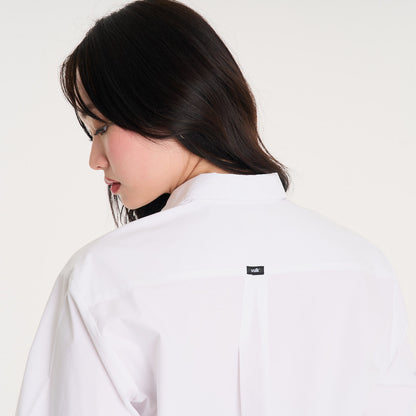 Camisa Ml Vulk Ghost Shirt White
