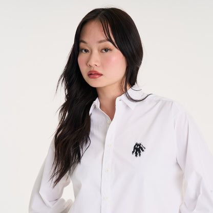 Camisa Ml Vulk Ghost Shirt White