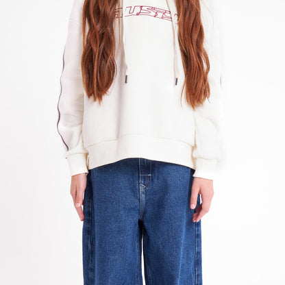 Canguro Rusty Girls Team Varsity Hood Girls Egret