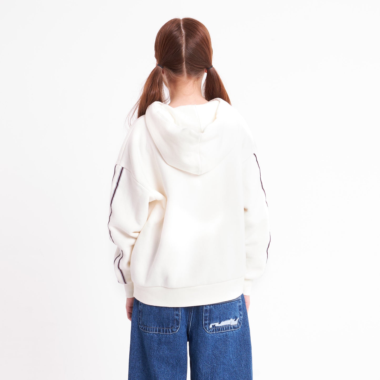 Canguro Rusty Girls Team Varsity Hood Girls Egret