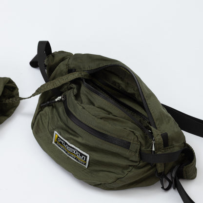 Riñonera Rusty Glitch Waistbag Olive