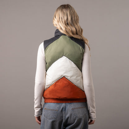 Chaleco Rusty Glow Puffer Vest Ld Black