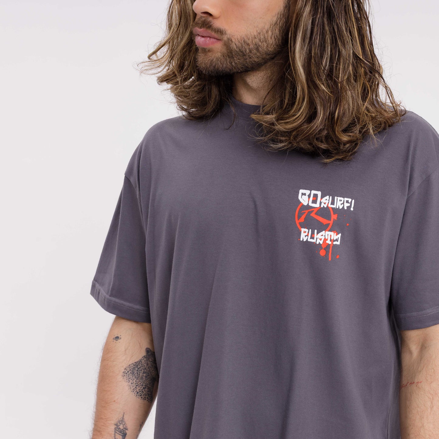 Remera Mc Rusty Go Surf! Tee Dark Grey