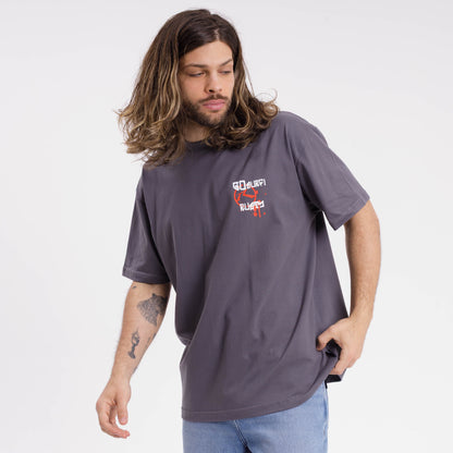 Remera Mc Rusty Go Surf! Tee Dark Grey