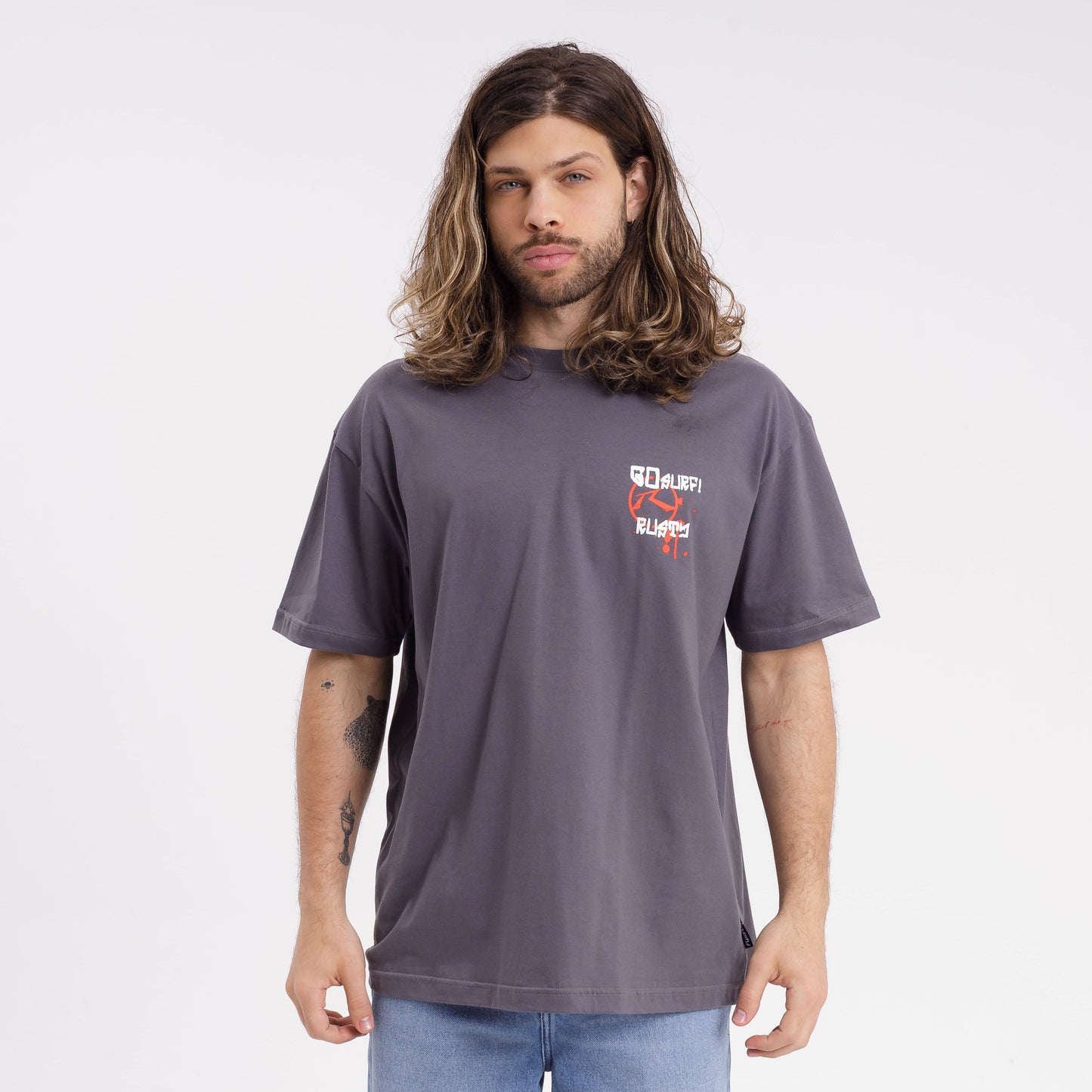 Remera Mc Rusty Go Surf! Tee Dark Grey