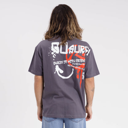 Remera Mc Rusty Go Surf! Tee Dark Grey