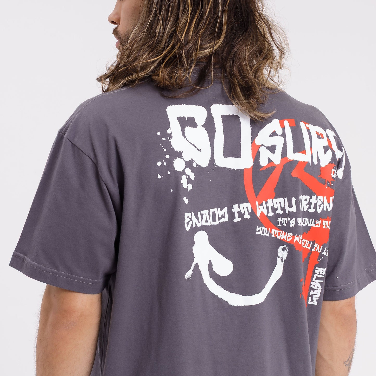 Remera Mc Rusty Go Surf! Tee Dark Grey