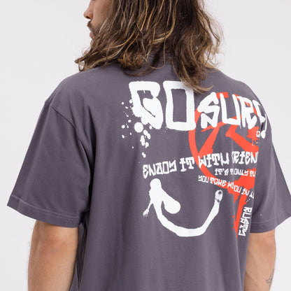 Remera Mc Rusty Go Surf! Tee Dark Grey
