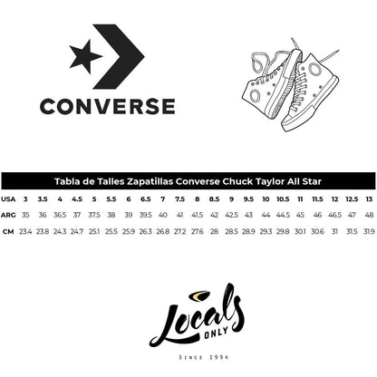CALZADO CHUCK 70 OX BLACK/WHITE/EGRET CONVERSE