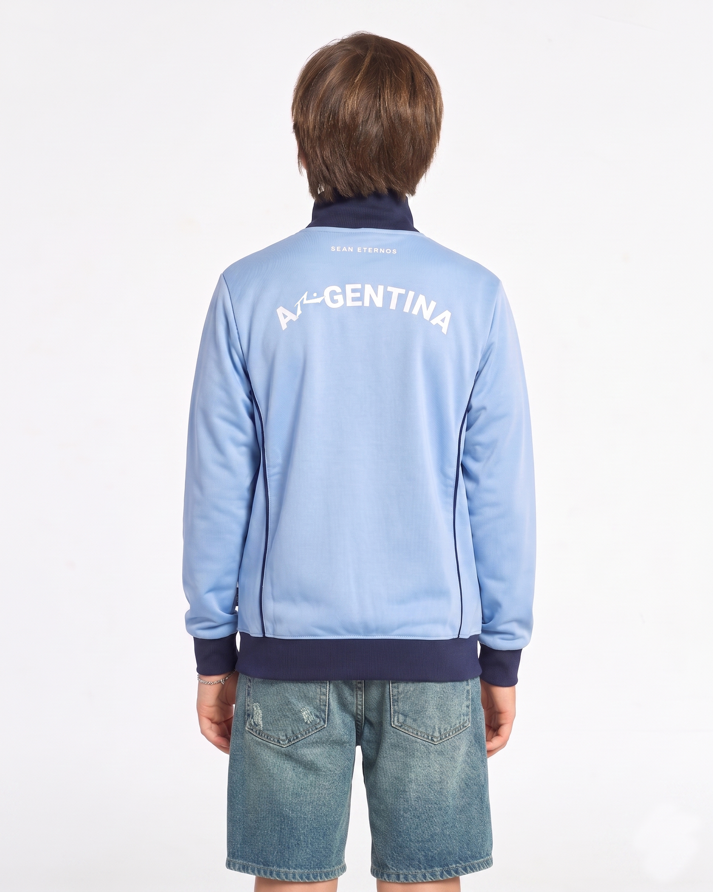 Campera Canguro Rusty Sean Eternos Zh Jr Celeste