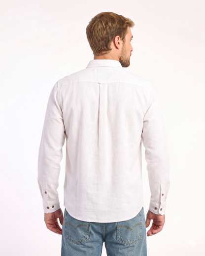 Camisa Ml Rusty Overtone Ls 2 Shirt Off White