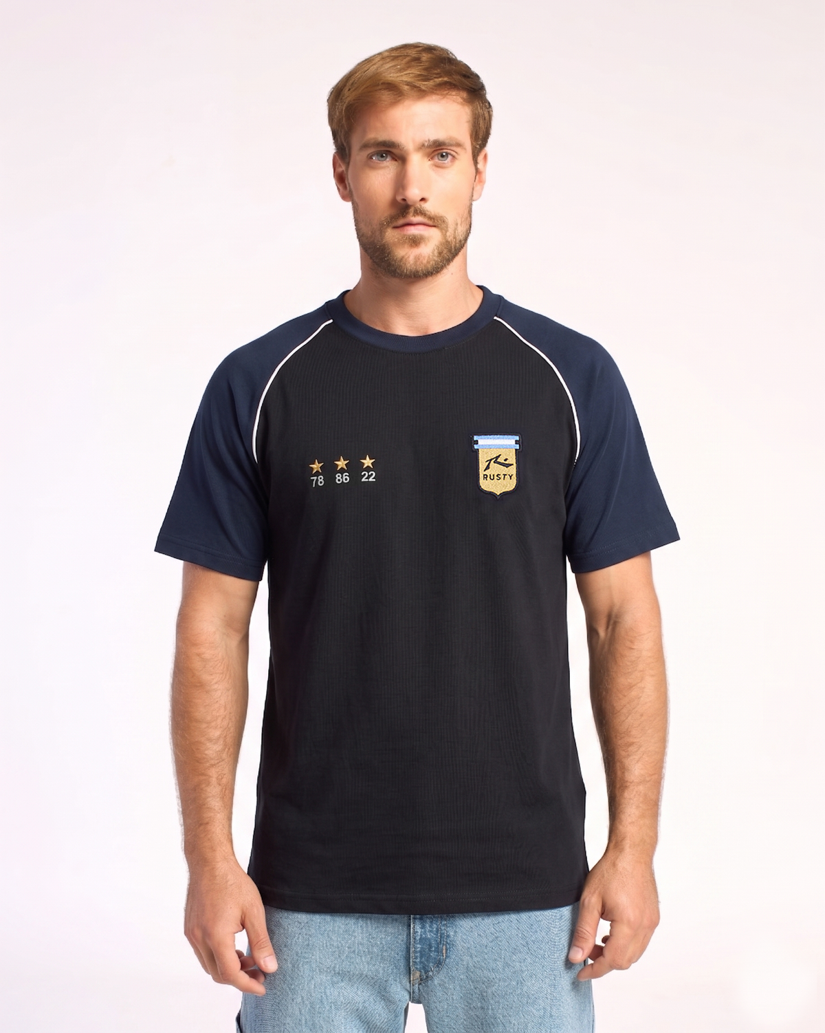 Remera Mc Rusty Sean Eternos Tee Negro 2