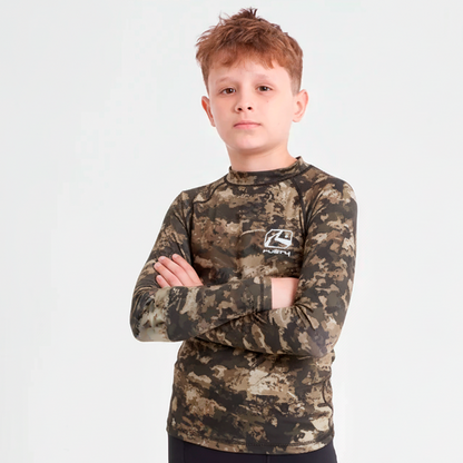 Remera Ml Rusty Pepper Ls Tee Thermal Jr Camo