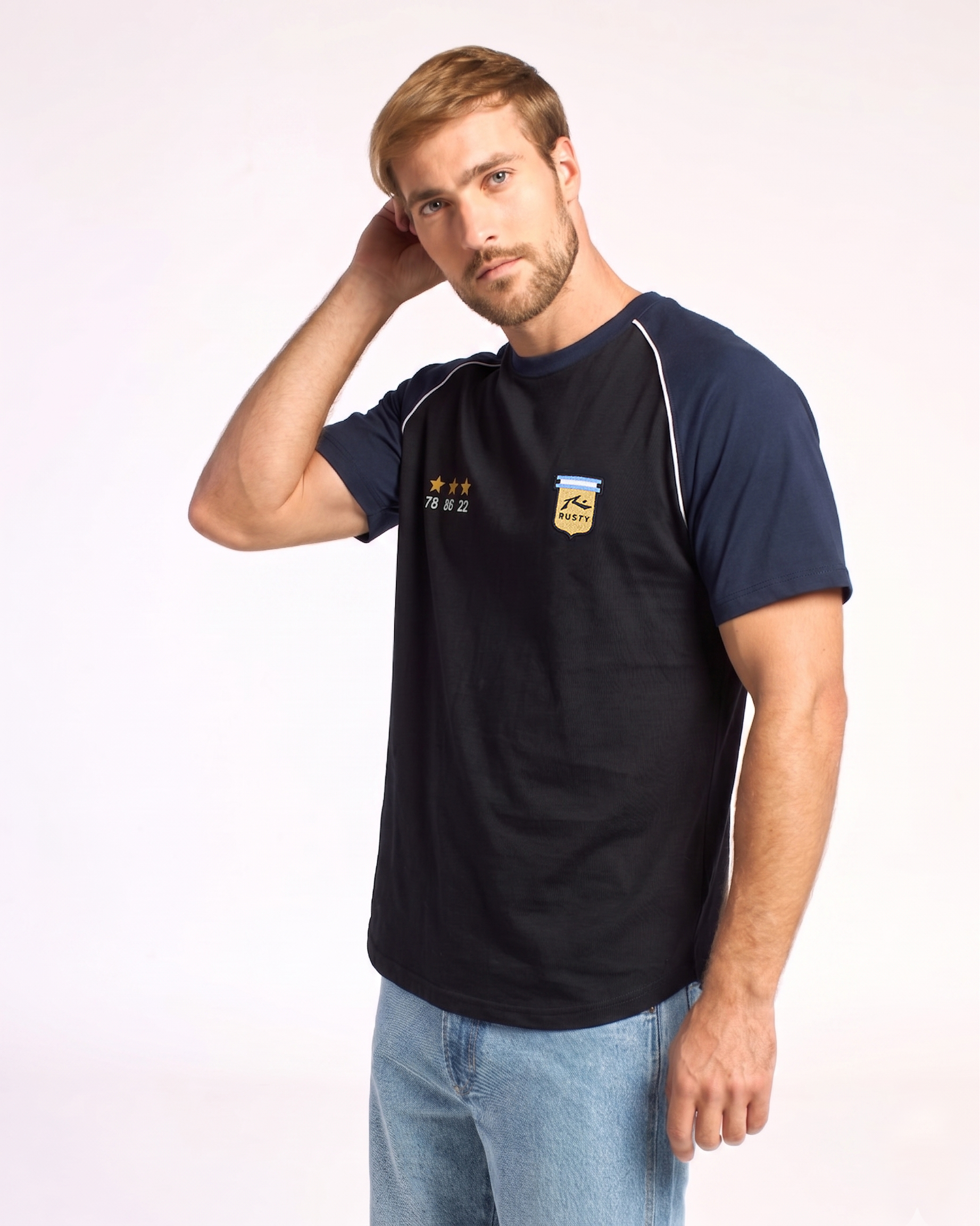 Remera Mc Rusty Sean Eternos Tee Negro 2