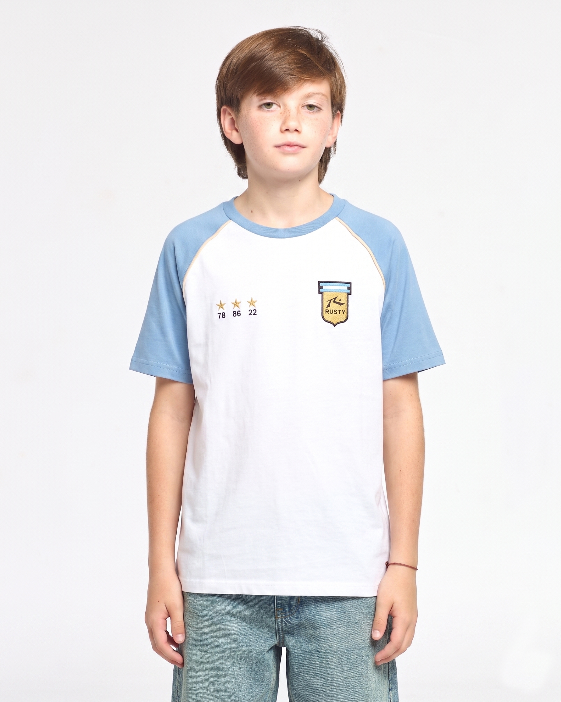 Remera Mc Rusty Sean Eternos Tee Jr Blanco