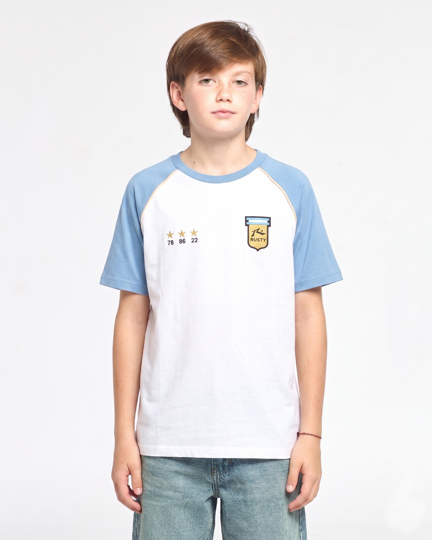 Remera Mc Rusty Sean Eternos Tee Jr Blanco