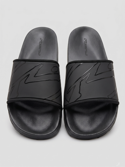 Ojotas Rusty Kill Switch Slide All Black