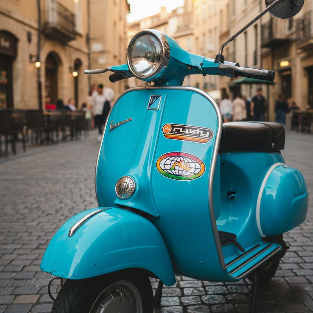 Calcos Rusty Stickers Pack X5 Surtido 12