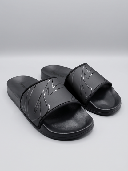 Ojotas Rusty Kill Switch Slide All Black
