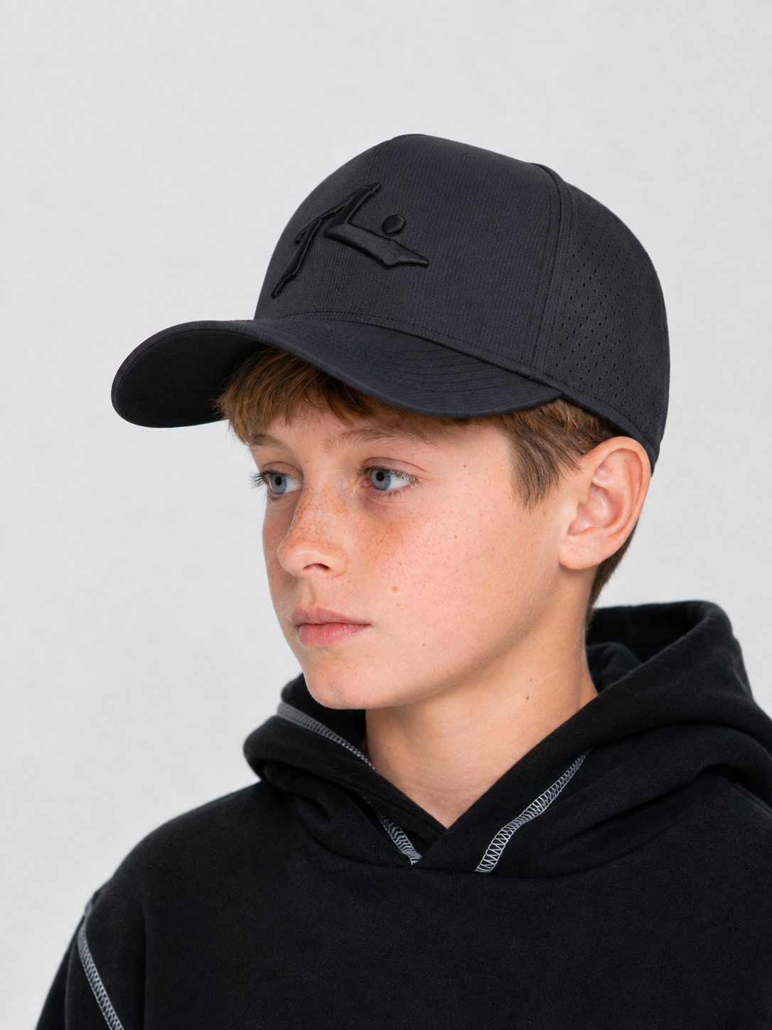 Gorra Rusty Anchor Man Cap Jr Negro 2