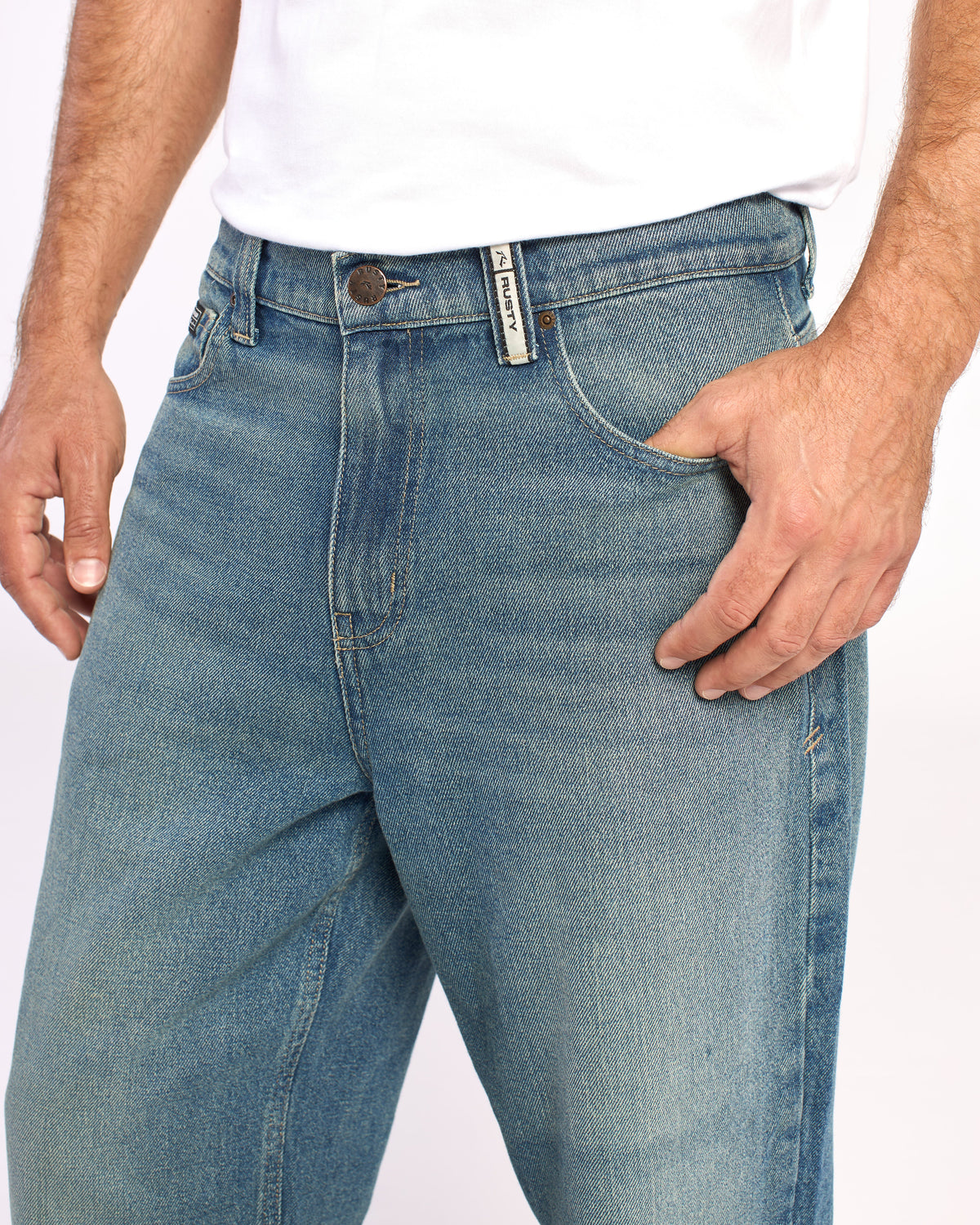 Jean Rusty Hard Hat Classic Jean Dusty Blue