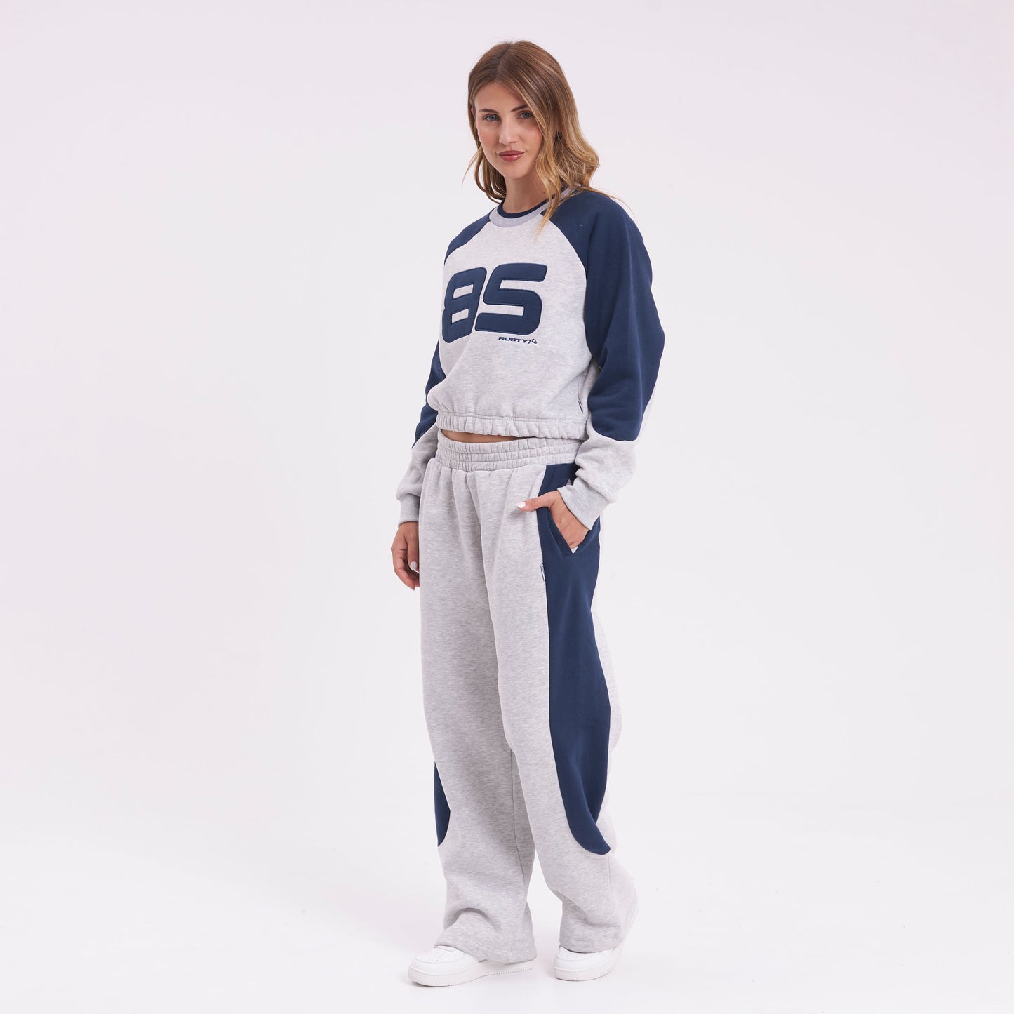 Jogging Rusty Harvest Cuffed Trackpant Ld Grey Marle