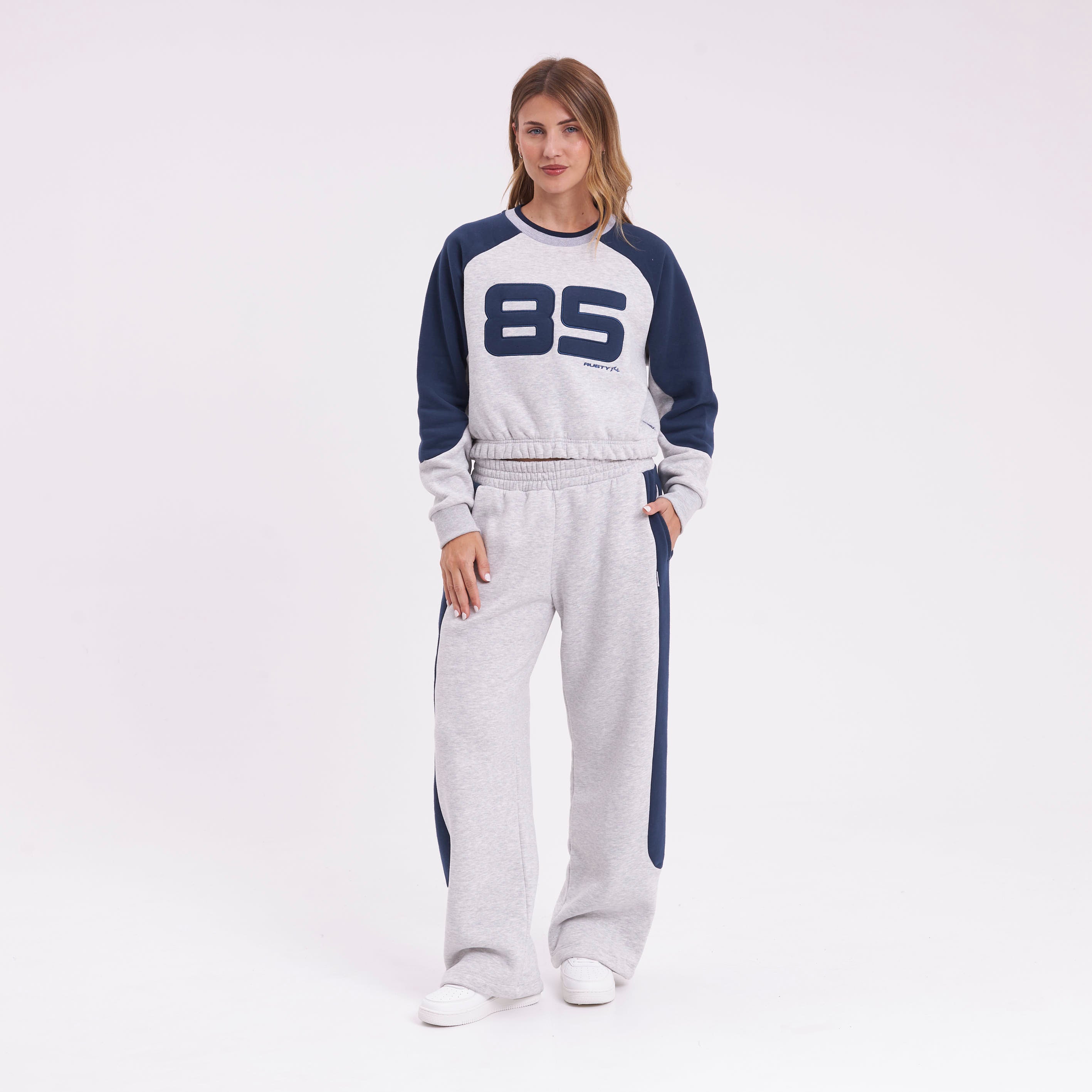 Jogging Rusty Harvest Cuffed Trackpant Ld Grey Marle