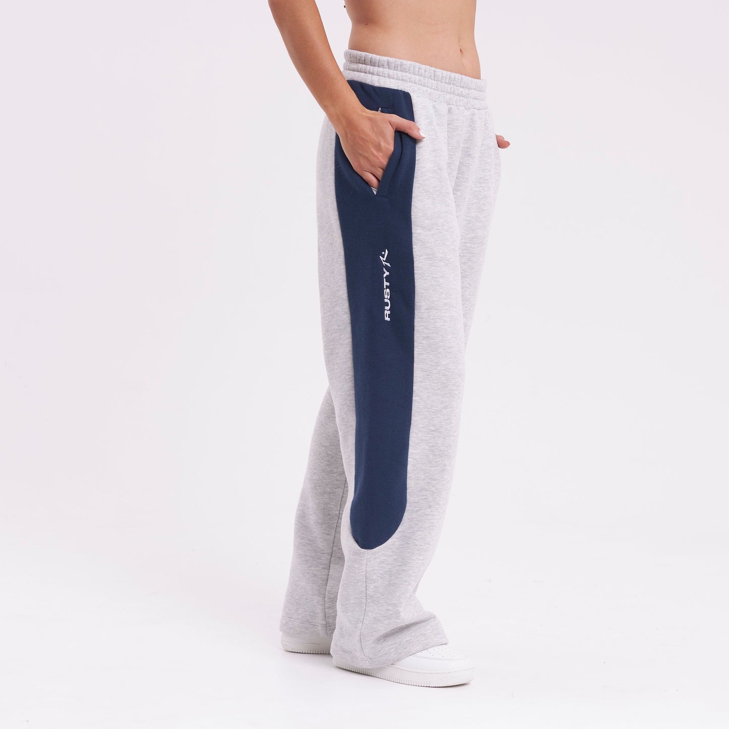 Jogging Rusty Harvest Cuffed Trackpant Ld Grey Marle