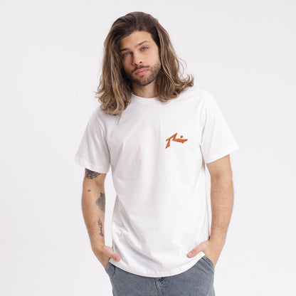 Remera Mc Rusty Hawker Tee Off White