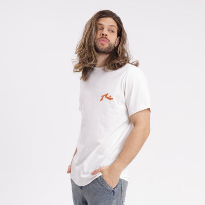 Remera Mc Rusty Hawker Tee Off White