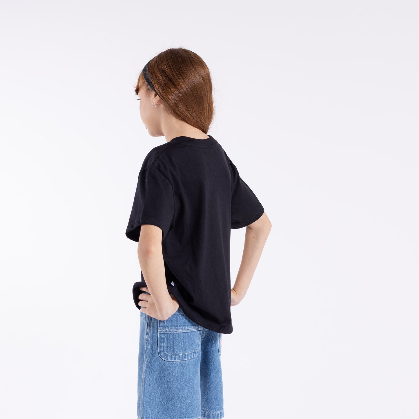 Remera Mc Rusty Heart Relaxed Tee Girls Black